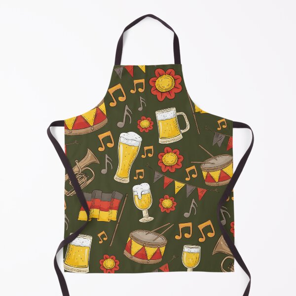 Item preview, Music and Beer Oktoberfest Pattern (Forest Green) designed and sold by Geo De la Cruz.