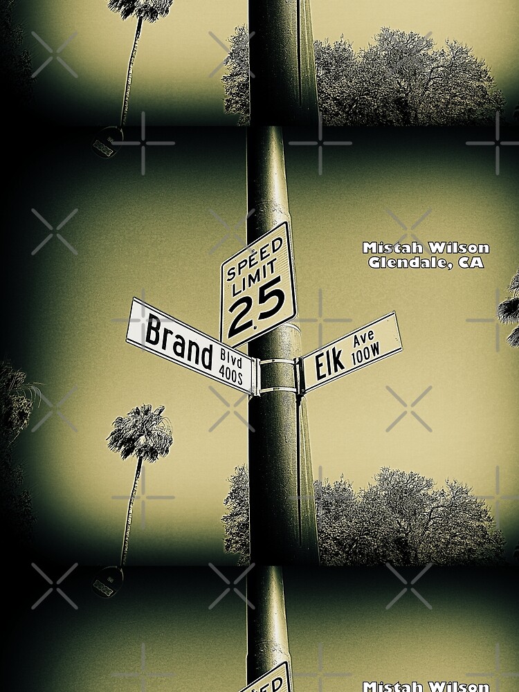 Brand Boulevard & Elk Avenue, Glendale, CA by Mistah Wilson by MistahWilson