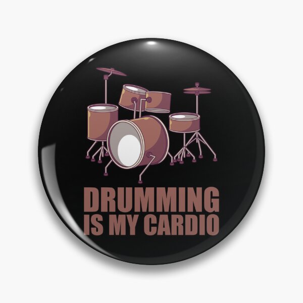 Item preview, Drumming Is My Cardio Funny Quote Pullover Sweatshirt designed and sold by sheilaroych.