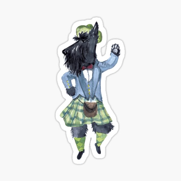 Item preview, Highland Fling Copyright © BonniePortraits on Redbubble.com designed and sold by BonniePortraits.