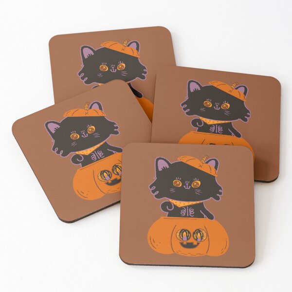 Item preview, Trick or Treat Kitty designed and sold by fluffymafi.