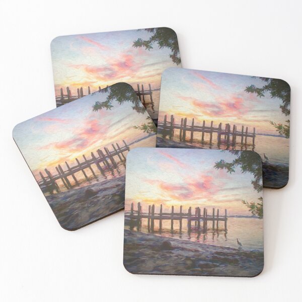 Item preview, Key West Sunset Perfection and Dock designed and sold by nbrandsberg.