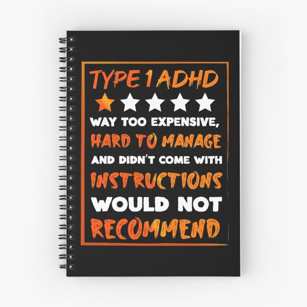 Item preview, ADHD Awareness Type 1 ADHD Awareness designed and sold by TerrellOneal.
