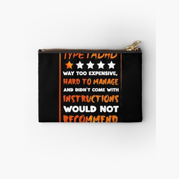Item preview, ADHD Awareness Type 1 ADHD Awareness designed and sold by TerrellOneal.