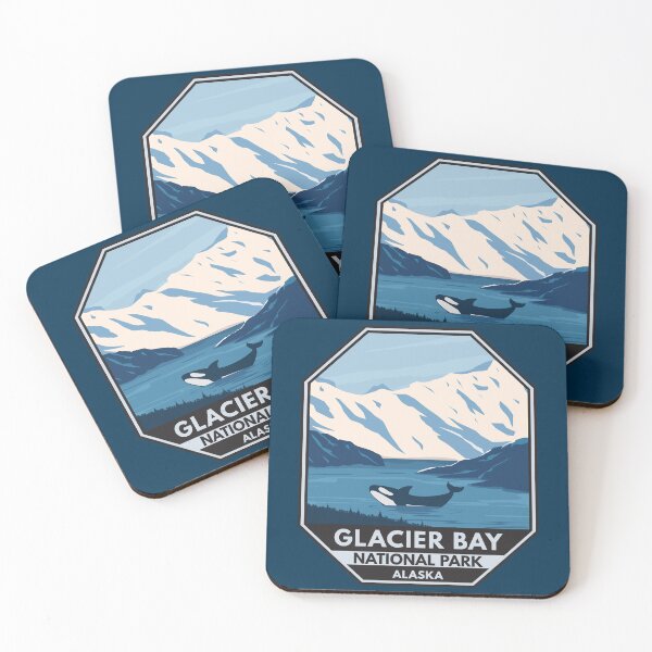Item preview, Glacier Bay National Park Alaska Orca Emblem designed and sold by KrisSidDesigns.