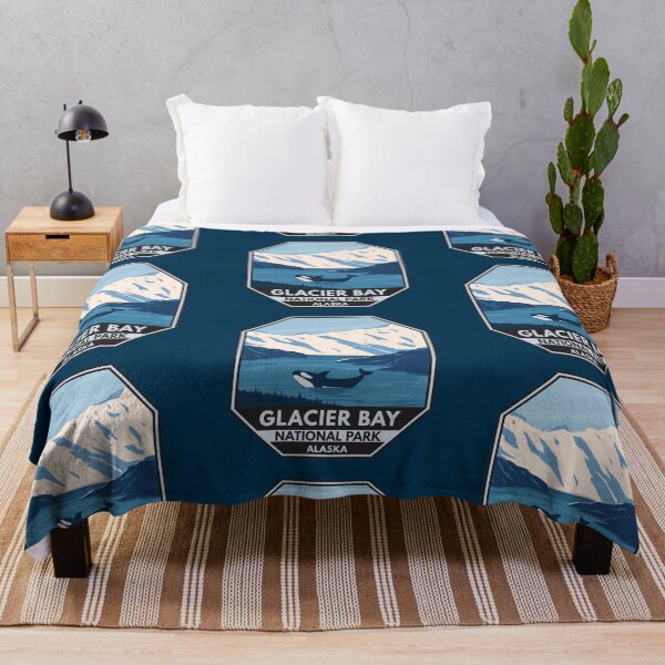 Item preview, Glacier Bay National Park Alaska Orca Emblem designed and sold by KrisSidDesigns.