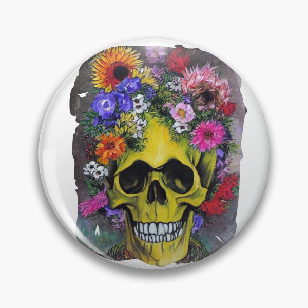 Item preview, Skull and Botany - Great Smile! designed and sold by freshWaterCo.
