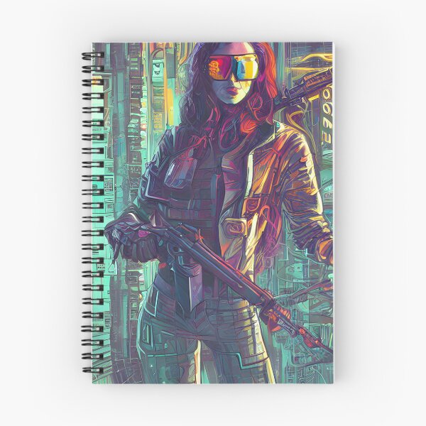 Item preview, Female cyberpunk fighter designed and sold by CyberCurves.