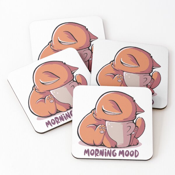 Item preview, Morning Mood Cat designed and sold by OnlyCoolDesigns.
