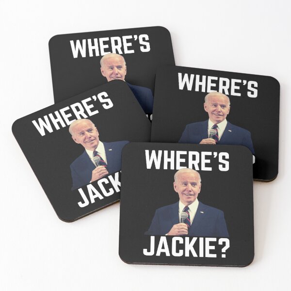 Item preview, Where's jackie funny Biden designed and sold by JustPoly.
