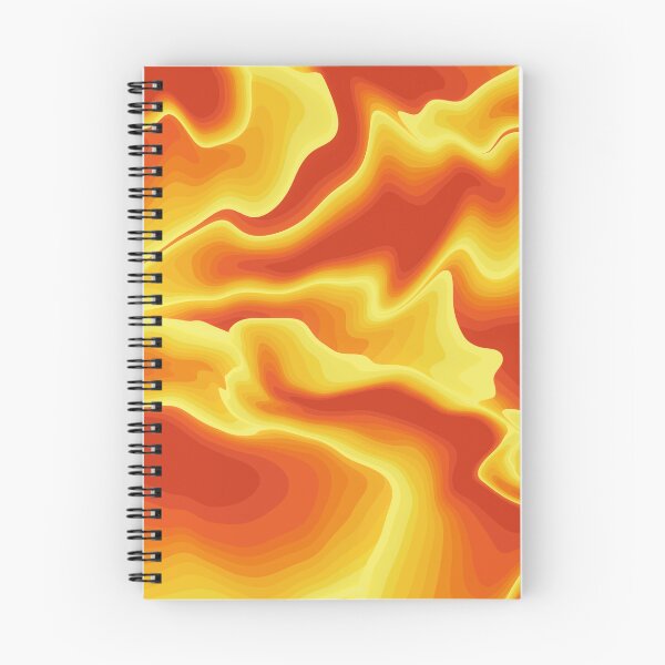 Item preview, Abstract Fiery, Modern Vibrant Minimalist Flames, Autumn Vibes, Fall Colors designed and sold by GikaDesigns.