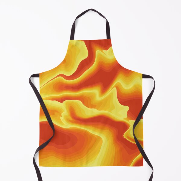 Item preview, Abstract Fiery, Modern Vibrant Minimalist Flames, Autumn Vibes, Fall Colors designed and sold by GikaDesigns.