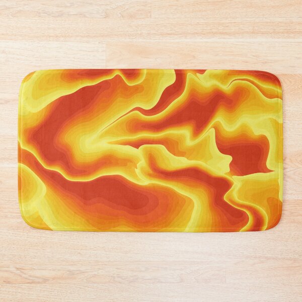 Item preview, Abstract Fiery, Modern Vibrant Minimalist Flames, Autumn Vibes, Fall Colors designed and sold by GikaDesigns.