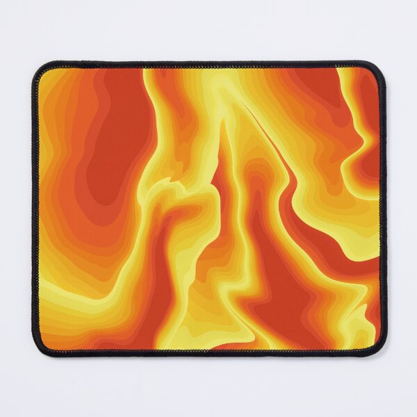 Item preview, Abstract Fiery, Modern Vibrant Minimalist Flames, Autumn Vibes, Fall Colors designed and sold by GikaDesigns.