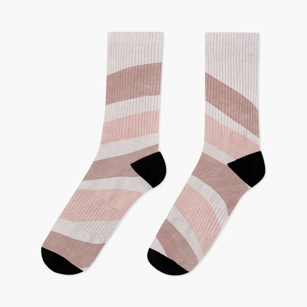 Item preview, Textured Wavy Lines Curvy Stripes Pattern Boho Style Cute Aesthetic Coral Pink designed and sold by scorpiolane.