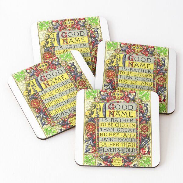 Item preview, A Good Name - Proverbs 22:1 designed and sold by Pictures With A Message.