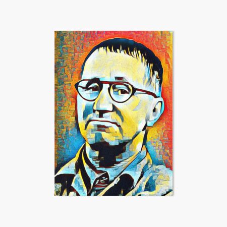Item preview, Bertolt Brecht Artwork | Bertolt Brecht Portrait | Bertolt Brecht Wall Art  designed and sold by Suyogsonar25.