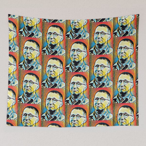 Item preview, Bertolt Brecht Artwork | Bertolt Brecht Portrait | Bertolt Brecht Wall Art  designed and sold by Suyogsonar25.