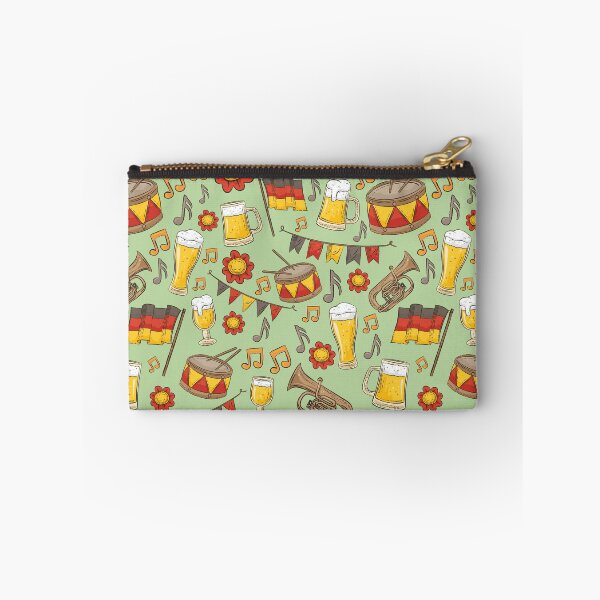 Item preview, Music and Beer Oktoberfest Pattern (Key Lime) designed and sold by Geo De la Cruz.