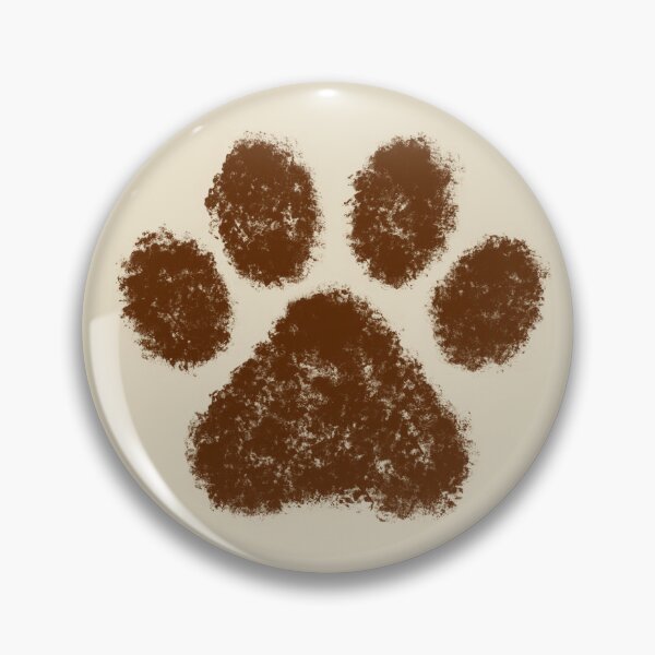 Item preview, Muddy Animal Paw Print  designed and sold by Deborah Camp.
