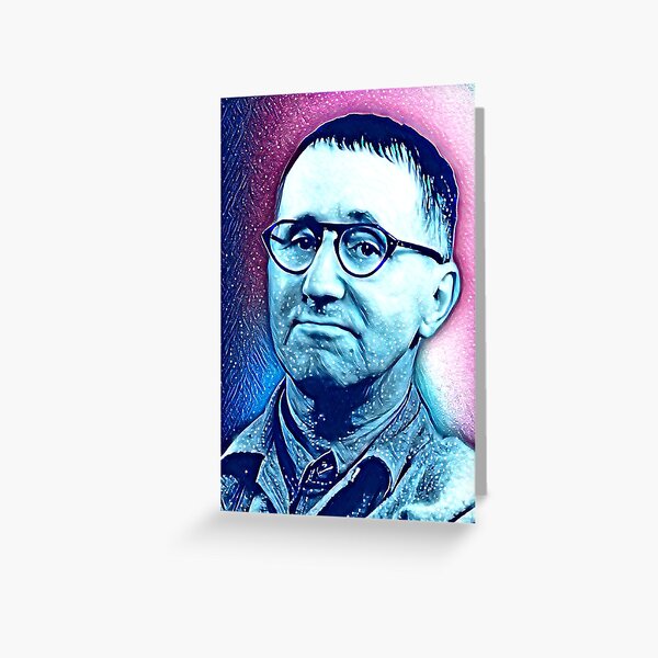 Item preview, Bertolt Brecht Artwork | Bertolt Brecht Portrait | Bertolt Brecht Wall Art  designed and sold by Suyogsonar25.