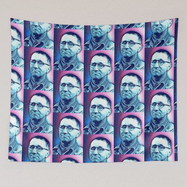 Item preview, Bertolt Brecht Artwork | Bertolt Brecht Portrait | Bertolt Brecht Wall Art  designed and sold by Suyogsonar25.