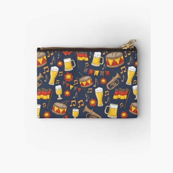 Item preview, Music and Beer Oktoberfest Pattern (Navy) designed and sold by Geo De la Cruz.