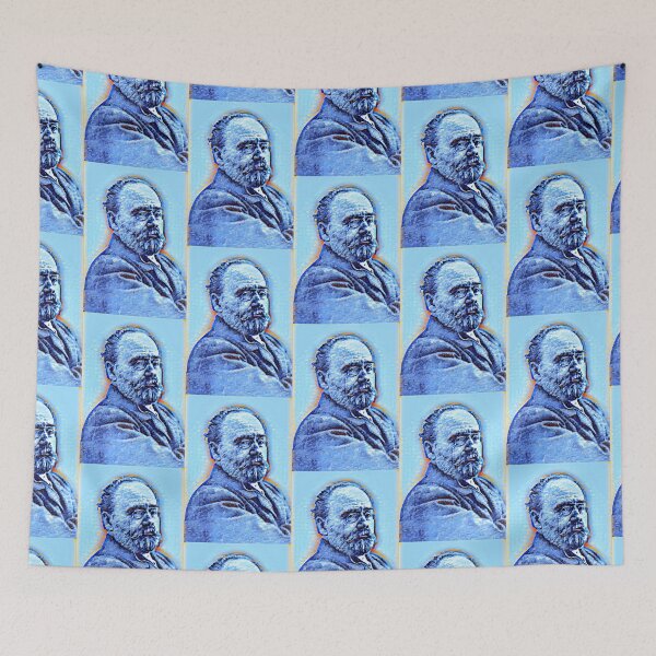 Item preview, Emile Zola Artwork | Emile Zola Portrait | Emile Zola Wall Art  designed and sold by Suyogsonar25.