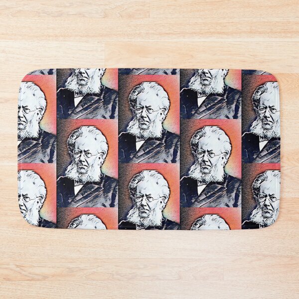 Item preview, Henrik Ibsen Artwork | Henrik Ibsen Portrait | Henrik Ibsen Wall Art  designed and sold by Suyogsonar25.