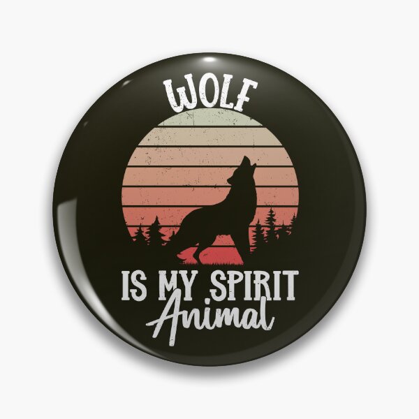 Artikelvorschau, Wolf ist mein Seelentier entworfen und verkauft von S Cube Design.