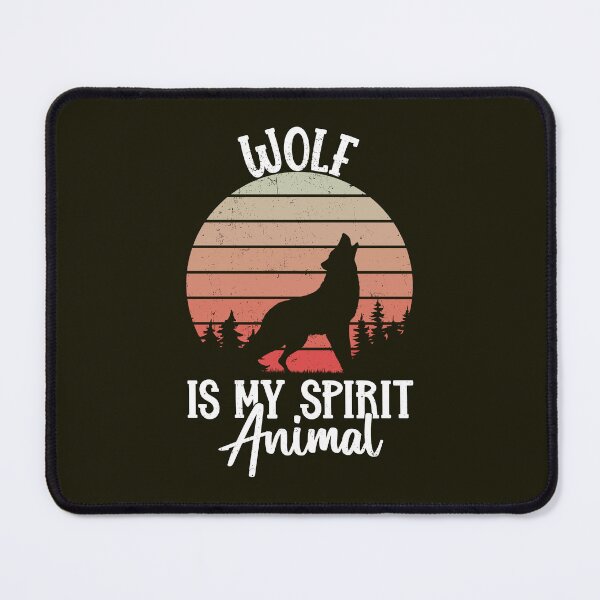 Item preview, Wolf is My Spirit Animal designed and sold by S Cube Design.