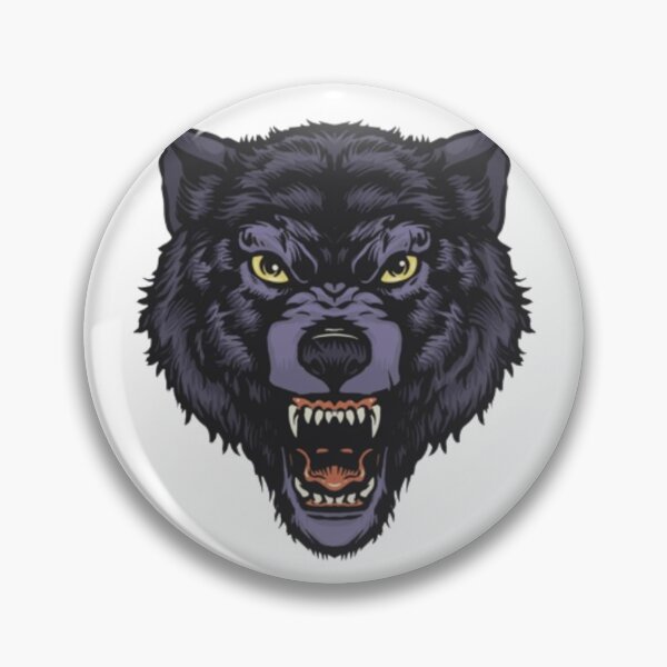 Item preview, werewolf mad angry wolf and moon logo designed and sold by Stevenobinsun.