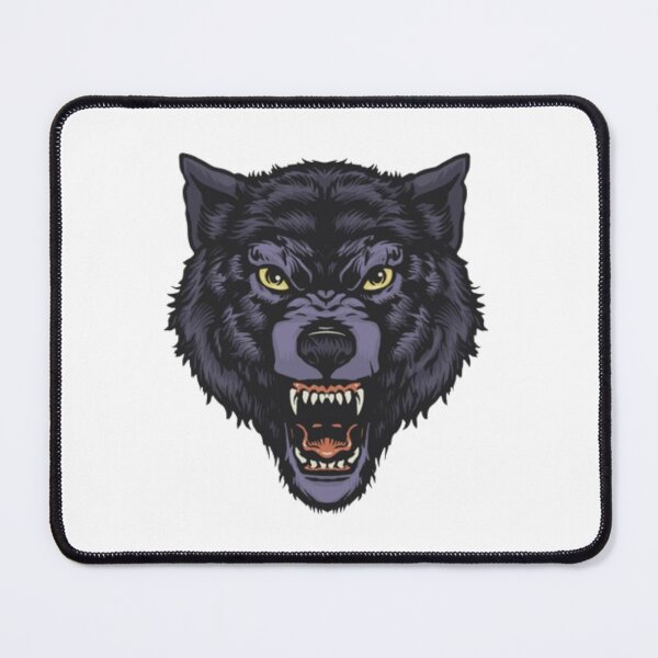 Item preview, werewolf mad angry wolf and moon logo designed and sold by Stevenobinsun.