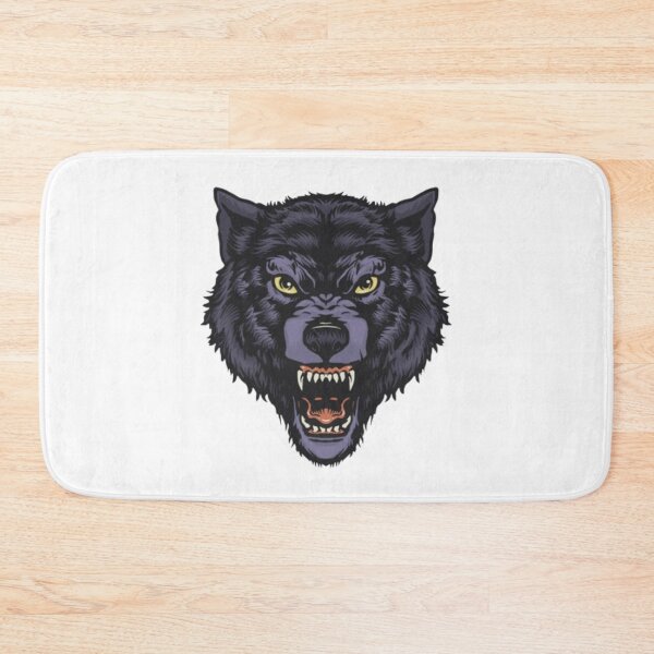 Item preview, werewolf mad angry wolf and moon logo designed and sold by Stevenobinsun.