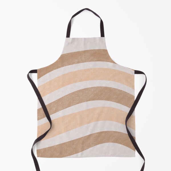 Item preview, Textured Wavy Lines Curvy Stripes Pattern Boho Style Cute Aesthetic Peach Yellow designed and sold by scorpiolane.