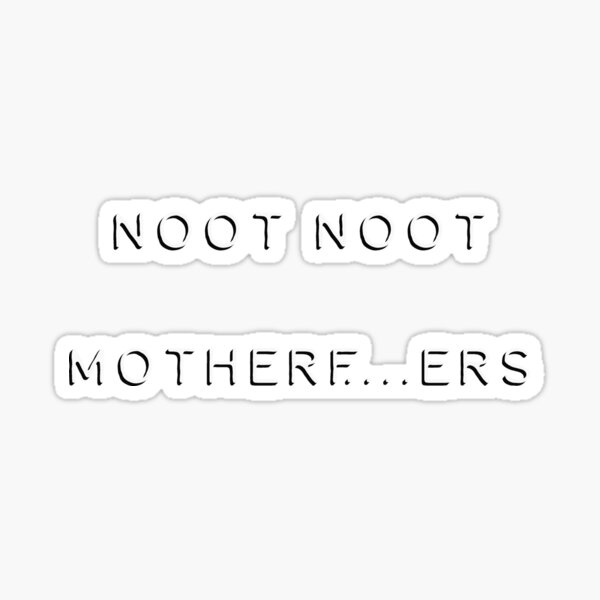 Vista previa del artículo con la obra «Noot noot madre», diseñado y vendido por kanjs.