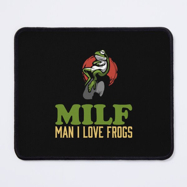 Item preview, Funny Retro MILF-Man I Love Frogs Funny Saying Frog-Amphibian Lovers designed and sold by BELASKRI STORE.