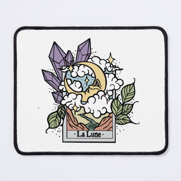 Item preview, Tarot card La Lune designed and sold by ShanusAdele.