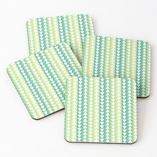 Item preview, TRIANGLES COLORS GREEN designed and sold by andreefp.