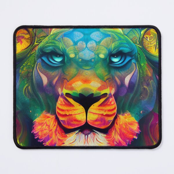 Item preview, Psychedelic Lion designed and sold by rovtobuno.