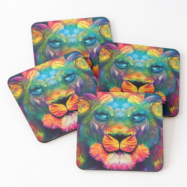 Item preview, Psychedelic Lion designed and sold by rovtobuno.