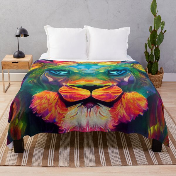 Item preview, Psychedelic Lion designed and sold by rovtobuno.