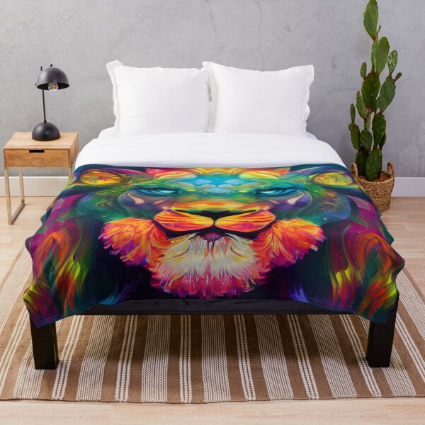 Item preview, Psychedelic Lion designed and sold by rovtobuno.