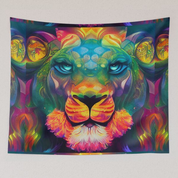 Item preview, Psychedelic Lion designed and sold by rovtobuno.