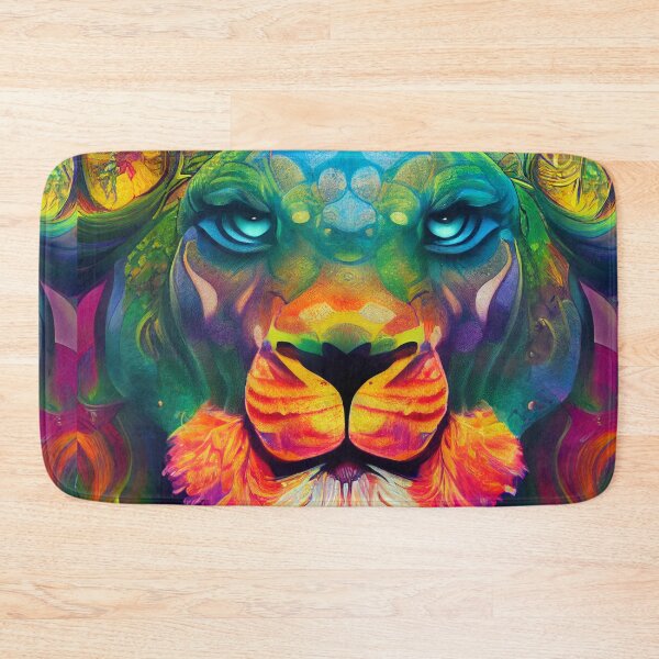 Item preview, Psychedelic Lion designed and sold by rovtobuno.
