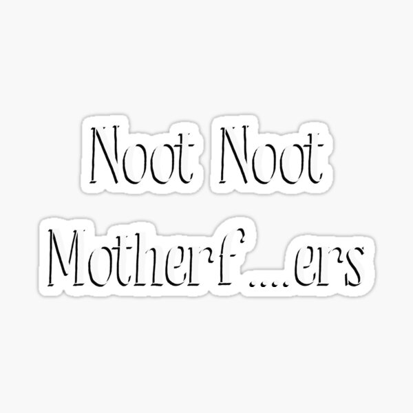 Vista previa del artículo con la obra «Noot noot madre», diseñado y vendido por kanjs.