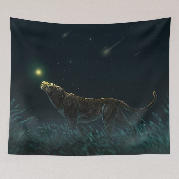 Item preview, Night Lantern - Jaguar designed and sold by alandodrawing.