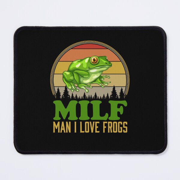 Item preview, Funny Retro MILF-Man I Love Frogs Funny Saying Frog-Amphibian Lovers designed and sold by BELASKRI STORE.