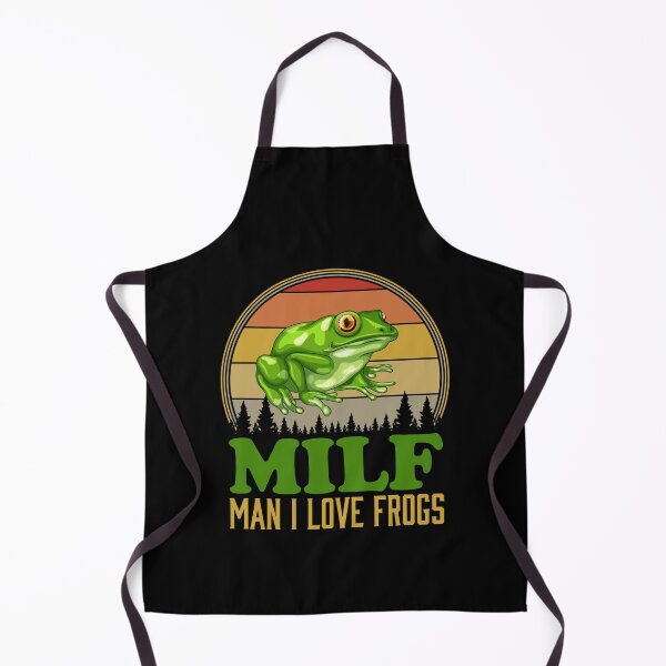 Item preview, Funny Retro MILF-Man I Love Frogs Funny Saying Frog-Amphibian Lovers designed and sold by BELASKRI STORE.