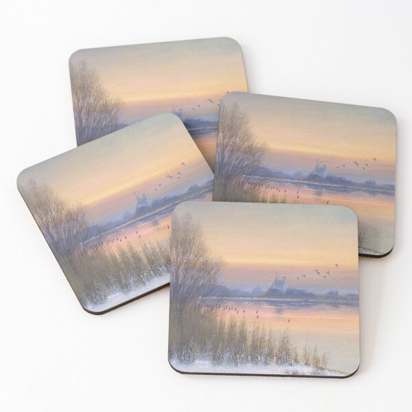 Item preview, Winter Morning at Horsey Mere designed and sold by Norfolk Broads Art.